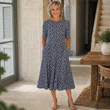 Yasmin | Effortless Floral Midi Dress