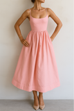 Elegant Flowy Summer Dress