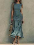 Elegant Long Dress Retro