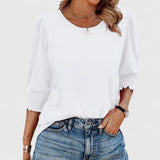 Clara | Elegant Smocked Top