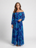 Aspen | Off-the-Shoulder Floral Maxi Dress