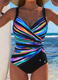 Éloria - Elegant Colourful Print Swimsuit