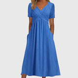 Midi Dress with Tummy Control