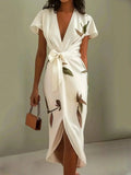 Amira | Elegant Wrap Dress – Seasonal Release