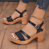 Haven Hand Braided Strap Sandals