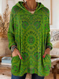 Emma Retro Hooded Knit Tunic