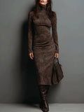 Emma | Long Sleeve Midi Dress