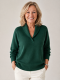 Elizabeth | Soft V-Neck Knit Sweater