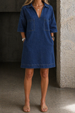 Jade | Casual Denim Dress
