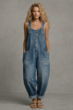 Kaylee - Women's Denim Jumpsuit