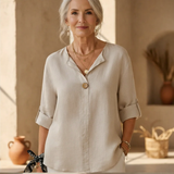 Coral Coast Luna - Casual V-Neck Blouse Summer Edition