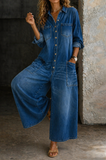 Vivienne | Casual Button-Front Jumpsuit