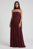 Sofia - Open Back Maxi Dress