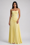 Luna - Draped Skirt Formal Dress