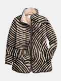 Ivy Striped Quilted Jacket