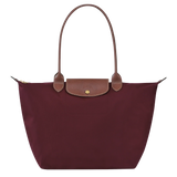 Large Pliage Tote, Burgundy