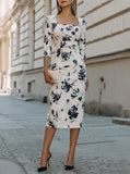 Olivia | Lightweight Flowy Midi Dress