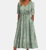 Elegant Hannah™ Floral Summer Dress