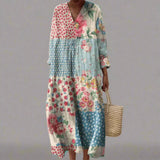EMMA ABSTRACT DRESS
