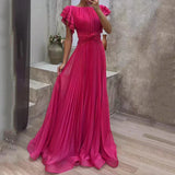 Mud™ – elegant pleated evening dress