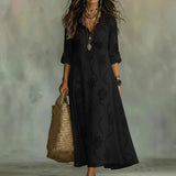 Autumn | Tummy  Covering Floral Summer Dress
