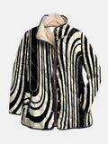 Madeline Striped Quilted Jacket