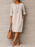 Abigail | Tummy-Contouring Midi Dress