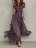 Riley | Vintage Chiffon Maxi Dress