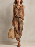 Eve Summer Printed Jumpsuit