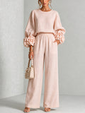 Genevieve | Floral Cuff Two Piece Set