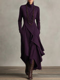 Madeleine | Turtleneck Maxi Dress