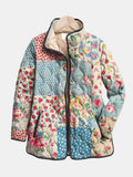 Abigail Floral Patchwork Quilted Jacket