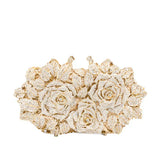 Crystal Rose Evening Clutch