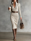 Emma™ | Belted Midi Dress