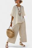 Beatrice Comfortable Shirt Wide Set