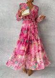 Meli | Floral Print Wrap Dress