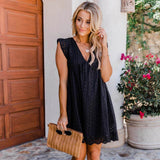 Willa - Sleeveless Pocket Mini Dress