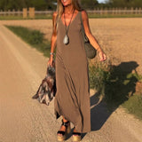 Harbor Light Selma - Casual Sleeveless Dress Tropical Outfit