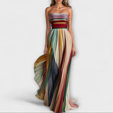 Liva™ - Lange Kleid aus hochwertigem Stoff